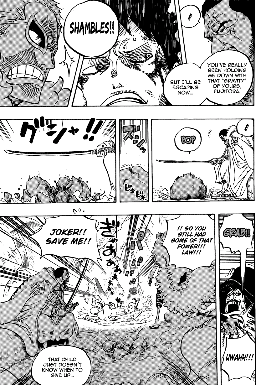 One Piece, Chapter 723 image 14